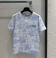 Kitlife Dior Cotton T-shirt blue - 1
