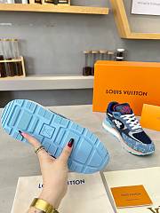 kitlife Louis Vuitton Run Away Sneaker blue denim  - 2