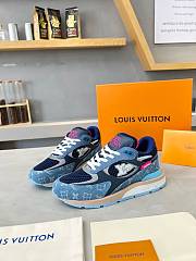 kitlife Louis Vuitton Run Away Sneaker blue denim  - 6