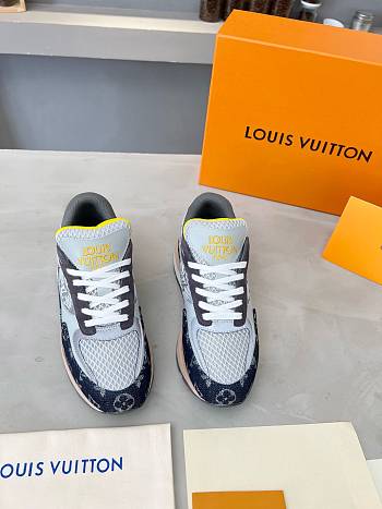 kitlife Louis Vuitton Run Away Sneaker blue denim 02