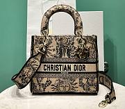 Kitlife Dior lady brown bag - 24x11x20 cm - 1