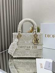 Kitlife Dior Lady D-life beige bag - 24x20x11cm - 1