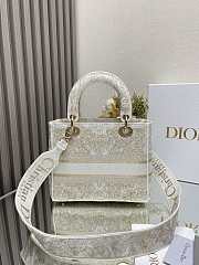 Kitlife Dior Lady D-life beige bag - 24x20x11cm - 4