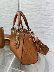 Kitlife Medium Lady D-Sire My ABCDior Bag brown - 26x8x15cm - 6