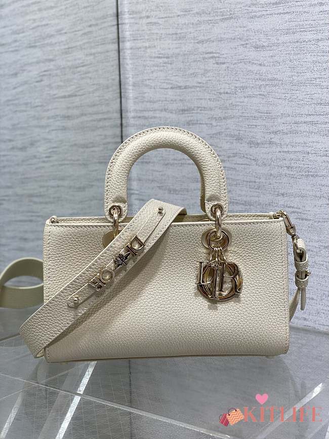 Kitlife Medium Lady D-Sire My ABCDior Bag white - 26x8x15cm  - 1