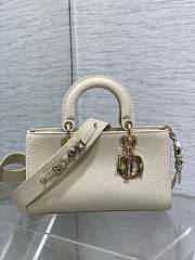 Kitlife Medium Lady D-Sire My ABCDior Bag white - 26x8x15cm  - 1