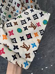 Kitlife Lousi Vuitton Monogram Printed Short-Sleeved Silk Shir - 2