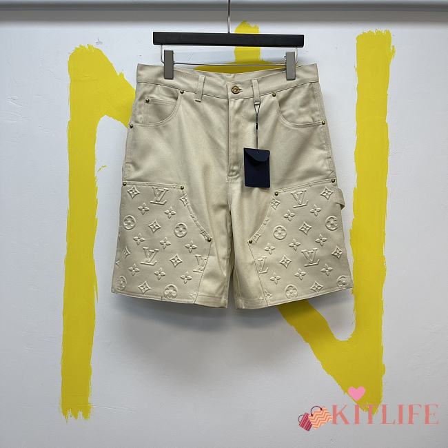 kitlife Louis Vuitton Shorts Beige - 1