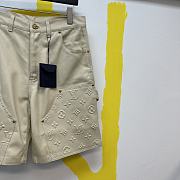 kitlife Louis Vuitton Shorts Beige - 3
