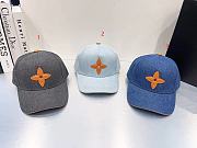 Kitlife Louis Vuitton Uptown Cap Denim Blue hat - 1