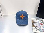 Kitlife Louis Vuitton Uptown Cap Denim Blue hat - 3