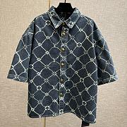 Kitlife Louis Vuitton T-shirt men denim - 1