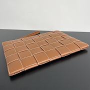 kitlife BOTTEGA VENETA Large Cassette Pouch brown - 35x25x1CM - 5