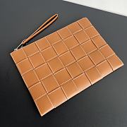 kitlife BOTTEGA VENETA Large Cassette Pouch brown - 35x25x1CM - 3