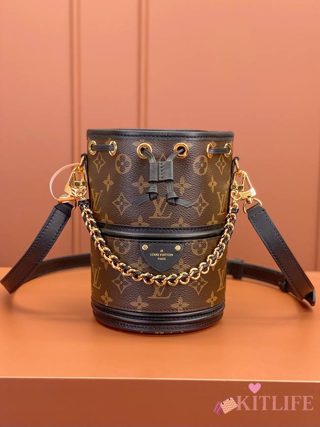 Kitlife Louis Vuitton Canoé Bucket brown bag - 14 x 20.5 x 14 cm - 1