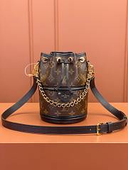 Kitlife Louis Vuitton Canoé Bucket brown bag - 14 x 20.5 x 14 cm - 4