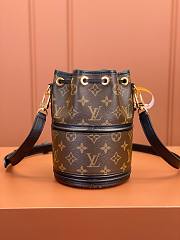 Kitlife Louis Vuitton Canoé Bucket brown bag - 14 x 20.5 x 14 cm - 5