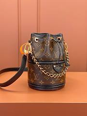 Kitlife Louis Vuitton Canoé Bucket brown bag - 14 x 20.5 x 14 cm - 2
