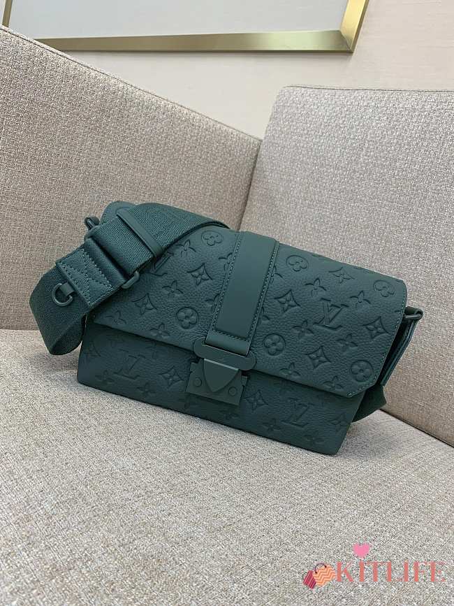 kitlife Louis Vuitton S-Cape Messenger green bag - M24439 - 28 x 16 x 10 cm - 1
