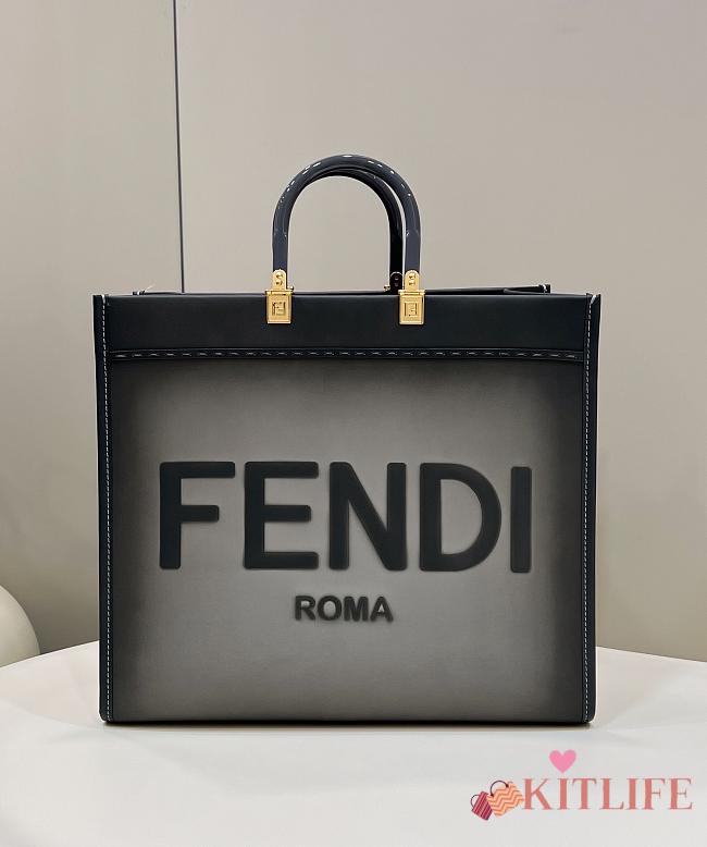 kitlife Fendi Peekaboo toe black bag - 40×17×37cm - 1