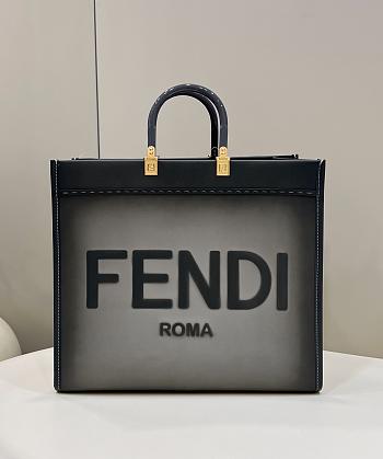 kitlife Fendi Peekaboo toe black bag - 40×17×37cm