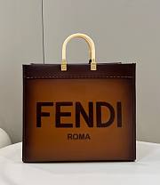 kitlife Fendi Peekaboo toe brown bag - 40×17×37cm - 1