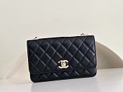 kitlife chanel woc trendy CC black bag -25cm - 1