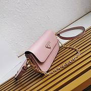 Kitlife PRADA Saffiano Leather Mini-Bag pink - 10 x 20 x 4cm - 6