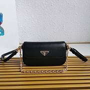 Kitlife PRADA Saffiano Leather Mini-Bag black - 10 x 20 x 4cm - 1