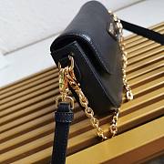 Kitlife PRADA Saffiano Leather Mini-Bag black - 10 x 20 x 4cm - 6