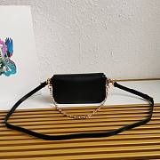 Kitlife PRADA Saffiano Leather Mini-Bag black - 10 x 20 x 4cm - 3