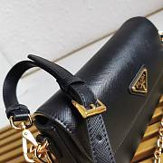 Kitlife PRADA Saffiano Leather Mini-Bag black - 10 x 20 x 4cm - 2