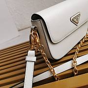 Kitlife PRADA Saffiano Leather Mini-Bag white - 10 x 20 x 4cm - 6