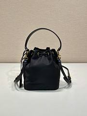Kitlife Prada Duet Re-Nylon Bucket Bag black - 15.5x19.5x10 cm - 4