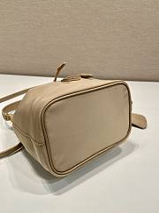 Kitlife Prada Duet Re-Nylon Bucket Bag beige - 15.5x19.5x10 cm - 4