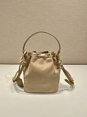 Kitlife Prada Duet Re-Nylon Bucket Bag beige - 15.5x19.5x10 cm - 3