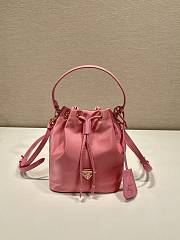 Kitlife Prada Duet Re-Nylon Bucket Bag Pink - 15.5x19.5x10 cm - 1