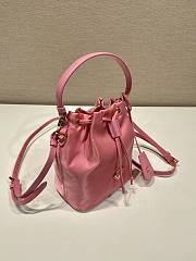 Kitlife Prada Duet Re-Nylon Bucket Bag Pink - 15.5x19.5x10 cm - 4