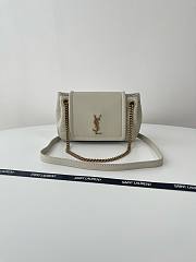 kitlife Saint Laurent Mini Nolita Crossbody Bag White - 18x13x6cm - 1