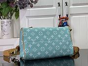 kitlife Louis Vuitton Speedy  Bandoulière25Monogram blue bag - 25x15x15 cm - 3