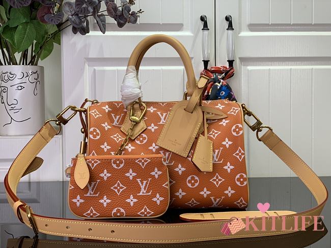 kitlife Louis Vuitton Speedy Bandoulière25Monogram Orange bag - 25x15x15 cm - 1