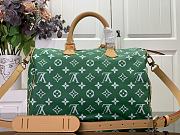 kitlife Louis Vuitton Keepall Bandoulière 40 Green bag - 40 x 26 x23 cm - 6