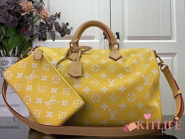 kitlife Louis Vuitton Keepall Bandoulière 40 Yellow bag - 40 x 26 x23 cm - 1