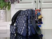 kitlife Louis Vuitton Trio Messenger Navy Blue bag - 25 x 18.5 x 7 cm - 5