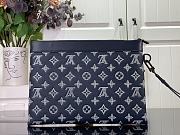 Kitlife Louis Vuitton Pochette To-Go Monogram Shadow Navy Blue bag - 30 x 21.5 x 1 cm - 1