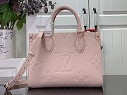 Kitlife Louis Vuitton OnTheGo PM Pink opale bag -  25 x 19 x 11.5 cm - 1