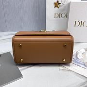 kitlife Christian Dior CD lock Brown bag - 28x30x18 cm - 6