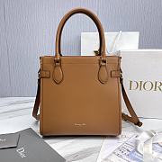 kitlife Christian Dior CD lock Brown bag - 28x30x18 cm - 5