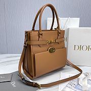 kitlife Christian Dior CD lock Brown bag - 28x30x18 cm - 3