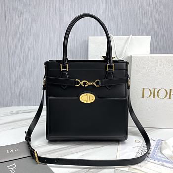 kitlife Christian Dior CD lock Black bag - 28x30x18 cm